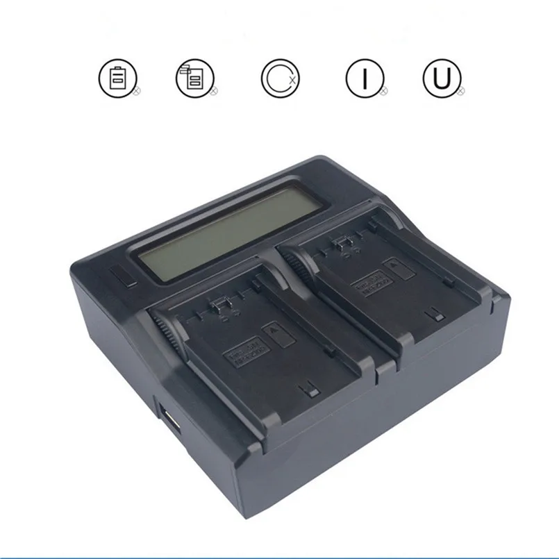 NP FZ100 Camera charging Fast Quick Dual Charger for Sony Alpha 9R A9R 9S A9S A7RIII A7R3 7RM3 A7m3 40AUG296
