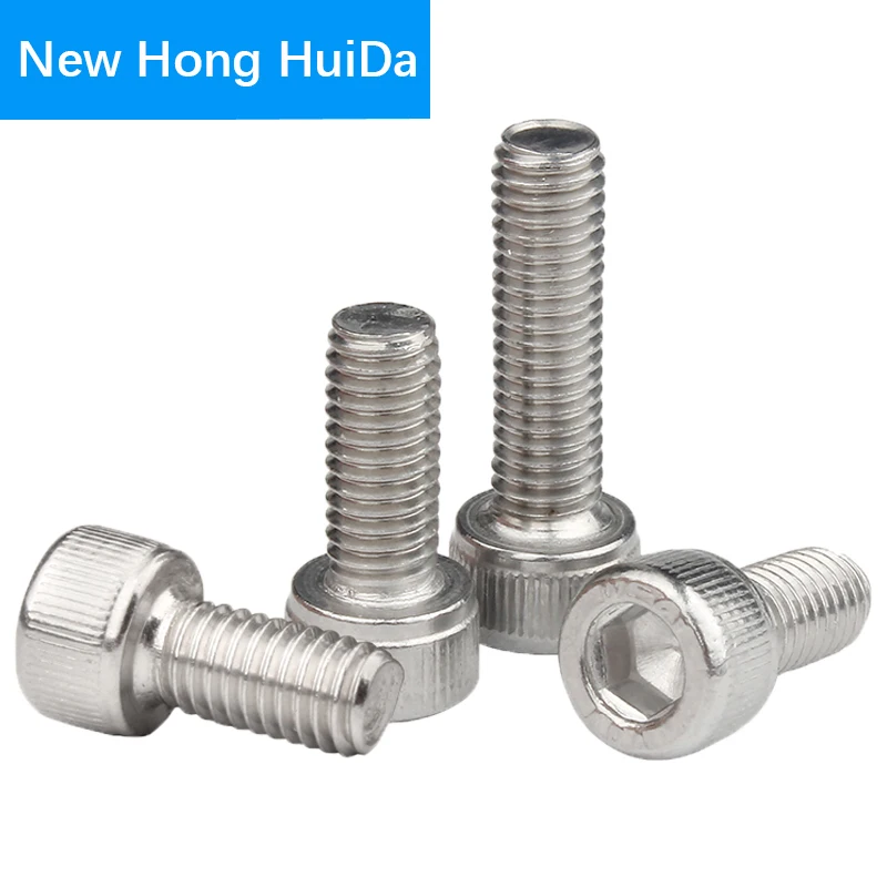 

#6 #8 #10 1/4 5/16 Hex Socket Cap Machine Screw Metric Thrad Bolt