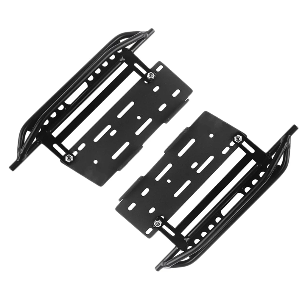 RC Car Metal Foot Pedal Plate Side Steps for Axial SCX10 II 90046 1/10 RC