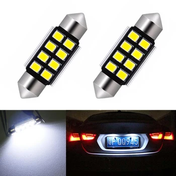 

2x led c5w led bulb CANBUS 12V Festoon 36mm c5w c10w reading lamp car Interior Light 2835 8SMD white