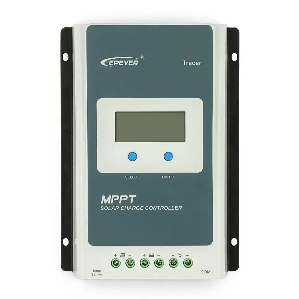 Новейший Tracer 3210AN 30A MPPT контроллер солнечного заряда 12 В/24 В Подсветка ЖК-дисплей Солнечный контроллер портативный регулятор