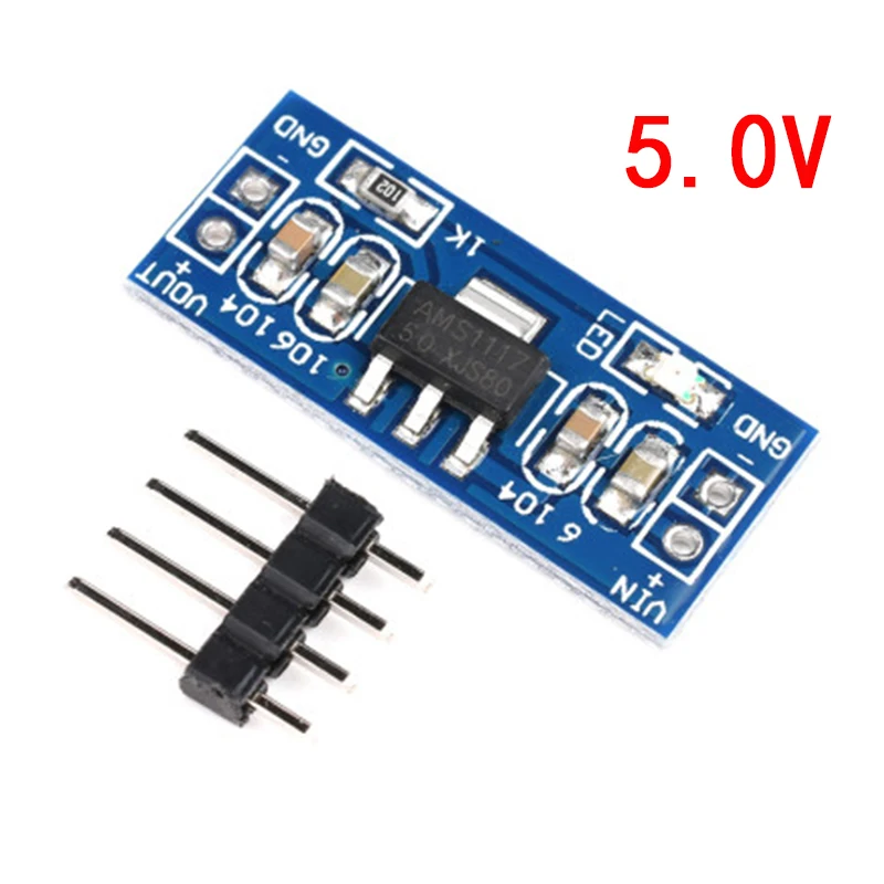 AMS1117 3.3V / 5V Power Supply Module – Voltage Regulator for Arduino & DIY Projects