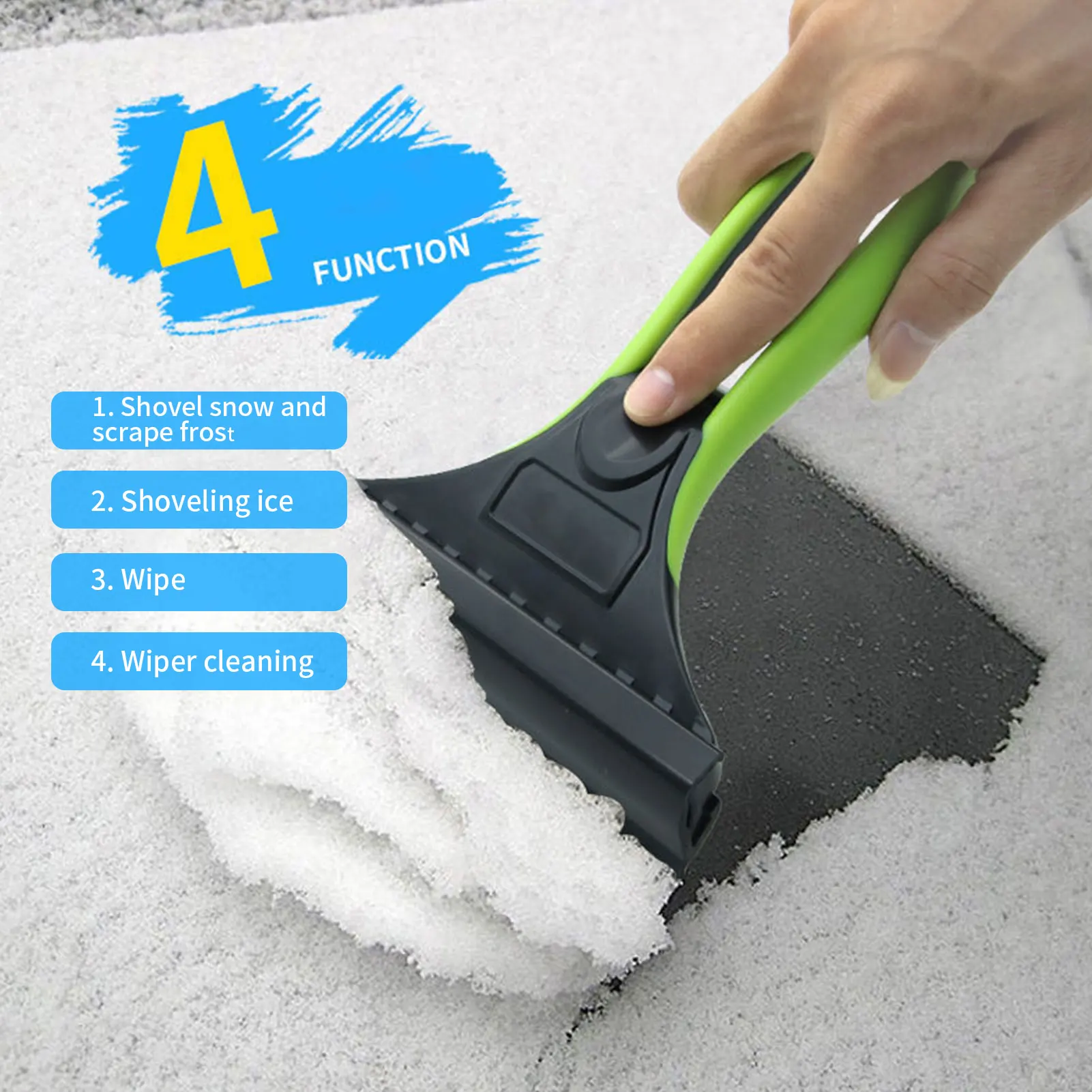 

Car Snow Ice Scraper Car Windshield Auto Ice Remove Clean Tool Window Cleaning Tool Winter Car Wash Accessories Snow Remover