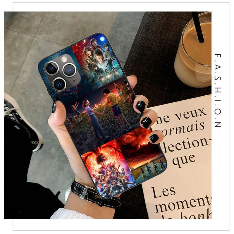 TPU Чехол для телефона Stranger Things Сезон 3 для iPhone 11 XS 5S SE 6S 7 8Plus XR MAX 11Pro MAX мягкая задняя крышка из ТПУ - Цвет: TPU