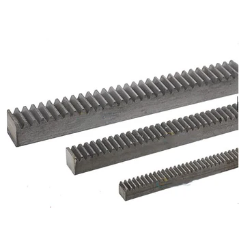 

Mod 1 spur Gear rack right teeth 12mmx12mmx380mm width 12MM HEIGHT 12MM L480mm 45# steel CNC parts modulus 1 M1