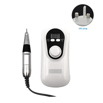 

High Speed Professional Tools Machine Rechargeable Electric Nail Polisher Battery Powered Aluminum Low Noise Manicure Pedicure