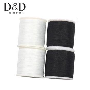 

4*100m Strong and Durable Sewing Threads for Sewing Polyester Thread for Machine Thread Spools White/Black Sewing Supplies