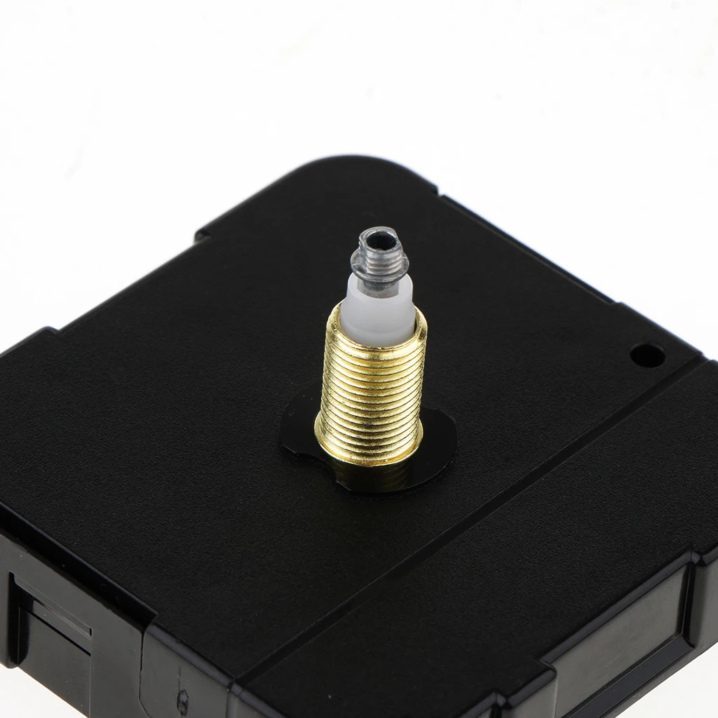 Wall Clock Quartz Movement Mechanism Gold/Black Hands DIY Repair Parts Kit