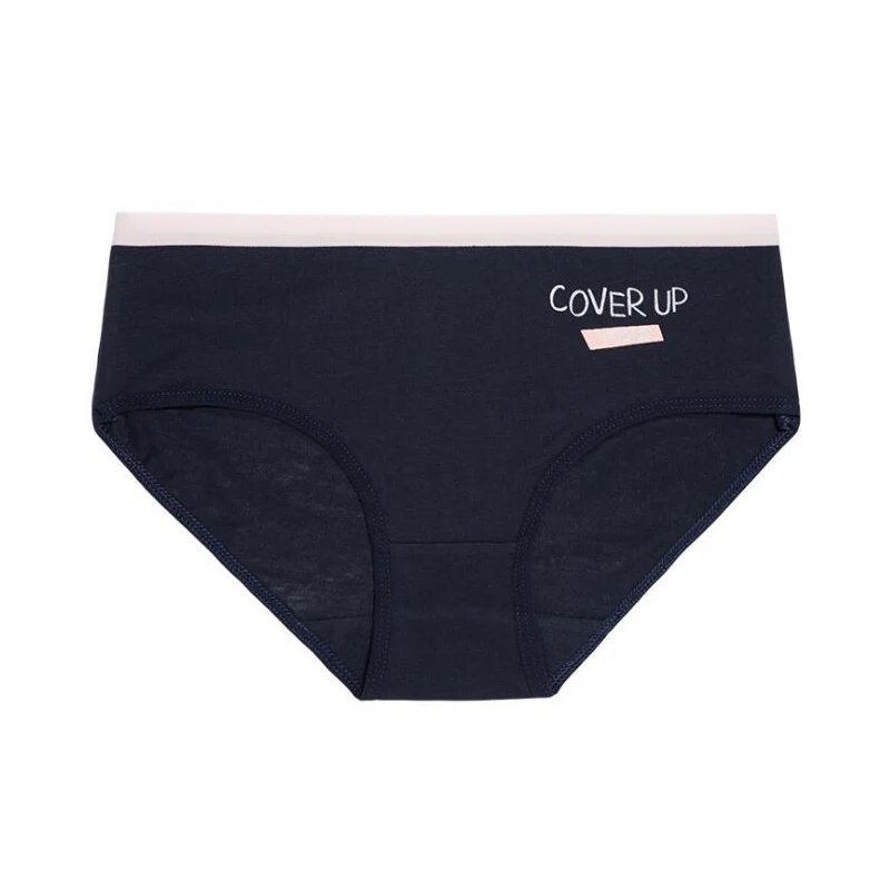 4 шт. хлопковые трусы для девочек подростков с надписью|Трусики| |