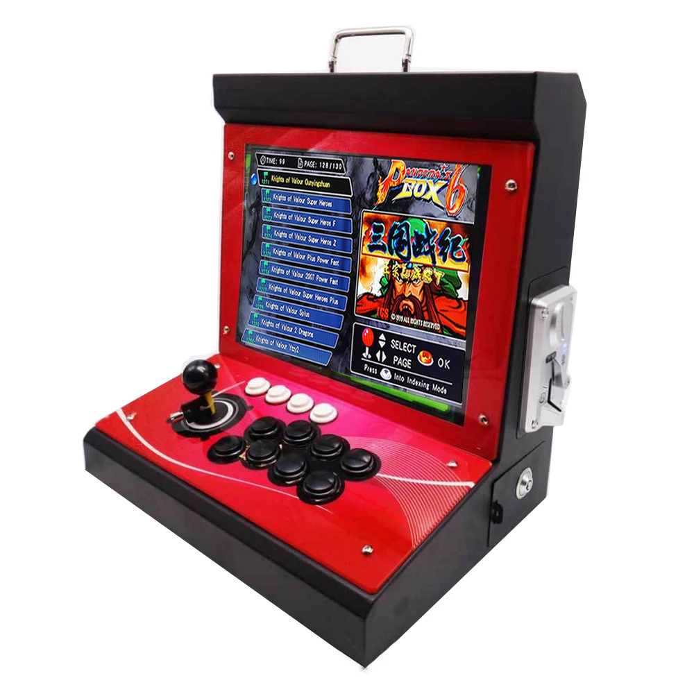 Новая модель pandora box 6 джойстик аркадная настольная игровая машина