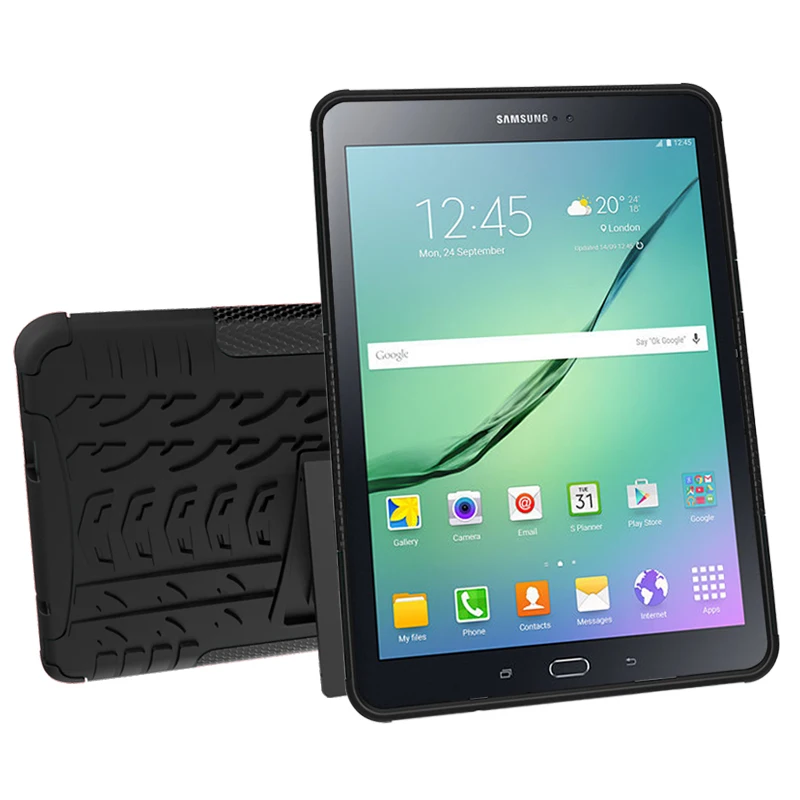 Детский безопасный силиконовый+ жесткий чехол для Samsung Galaxy Tab S2 9,7 T810 T815 9,7 дюймов планшет противоударный чехол защитный чехол+ ручка