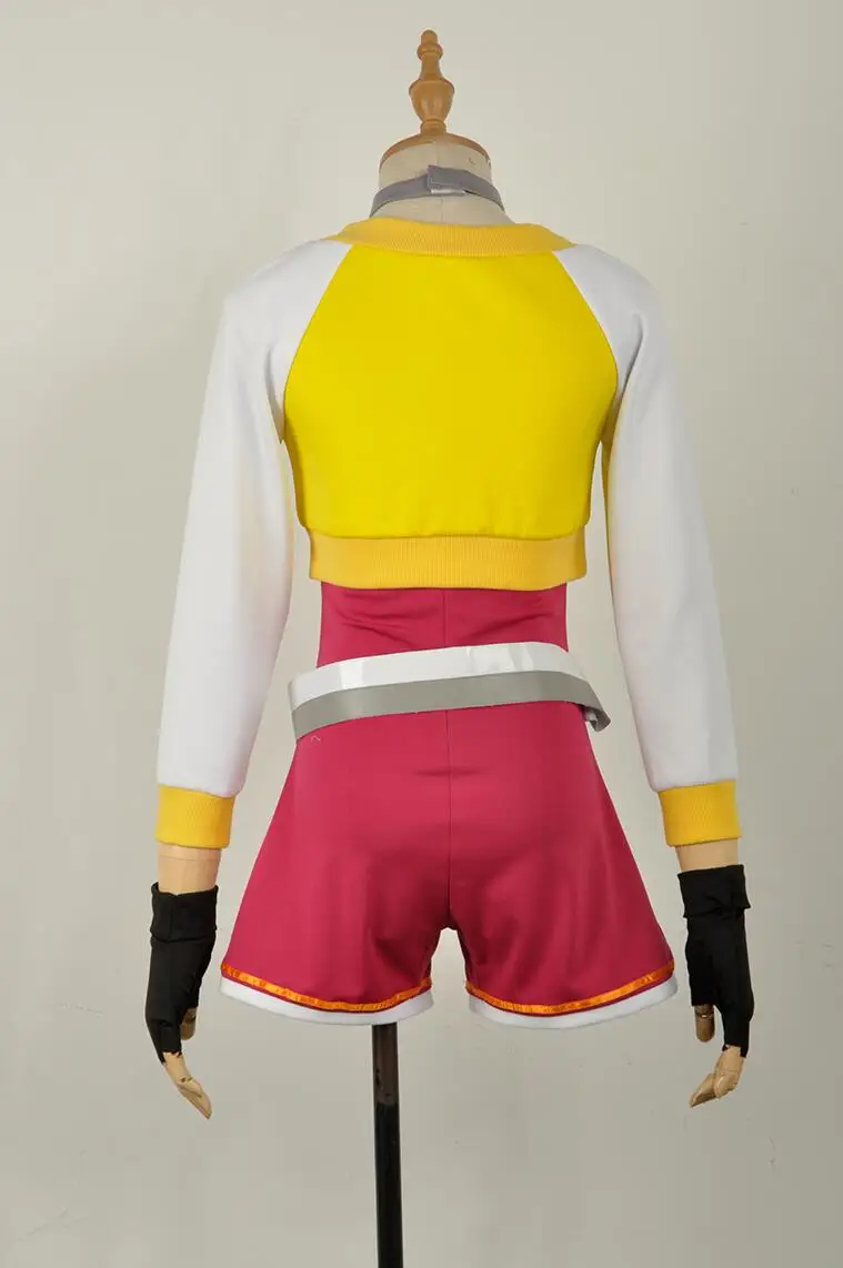 Pokemon Go Yellow Team Cosplay Costume Trainer Cosplay Uniform Halloween Chrismas Costumes For Women