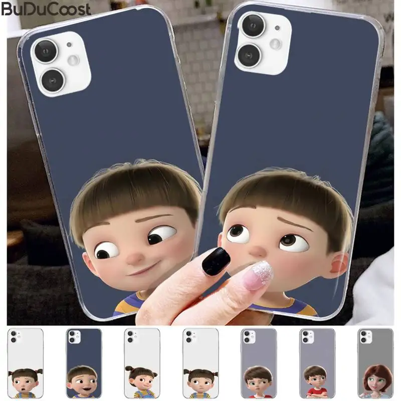 Популярный милый 3D чехол для телефона с мультяшными персонажами iphone 11 Pro11 Pro Max X 8 7