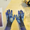 New Van Gogh Oil Painting Knitted Gloves Winter Warm Women Mittens Sunflower Garden Gloves Touch Screen Gloves For Mobile Phone ► Photo 2/6