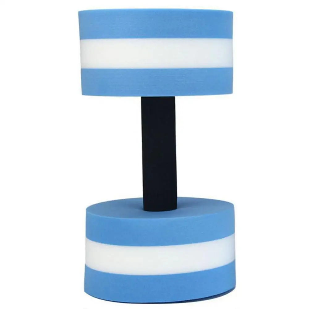 EVA Floating Dumbbell Fitness DIY Water Foam Swimming Pool Water Weight Aerobics Automatic Float Aquatics Barbell For Yoga