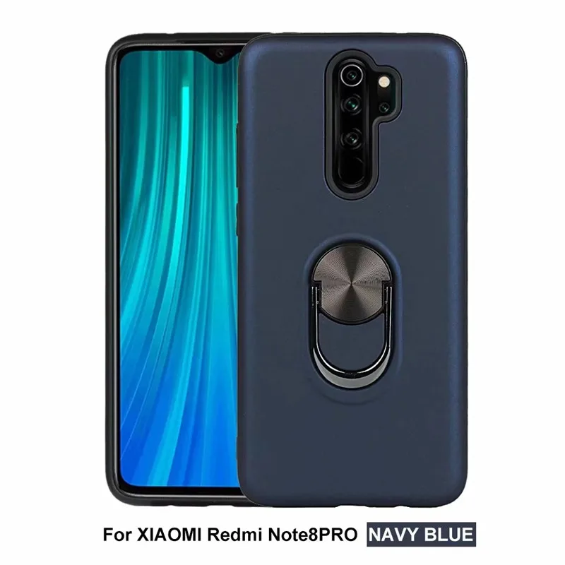 Для Xiaomi Redmi Note 8 Pro Чехол с магнитным кольцом-держателем противоударный защитный силиконовый чехол для Redmi 8 8A чехол s Fundas