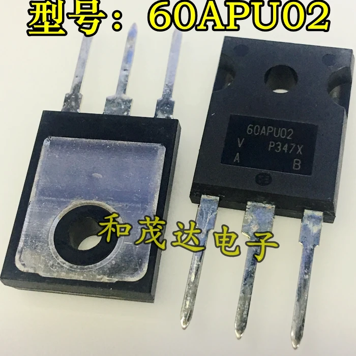 2шт/60APU02 60A 200V TO-247
