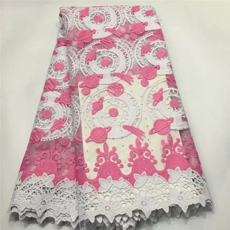 

ZQM!lace faric for women 2019 high quality lace african french net lace fabric with stones latest nigerian embroidered ! J91809