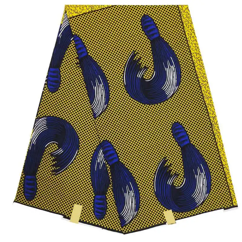 Новое поступление Воск голландский Африканский костюм нидерландский настоящий голландский восковой настоящие, из Анкары Датская восковая для лоскутное шитье компанией DHL