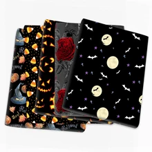 50*145 см Рождество Хэллоуин Лоскутная Цветочная Полиэстеровая хлопчатобумажная ткань для шитья квилтинг рукоделие сделай сам одежда, 1Yc18571 50*145 см Рождество Хэллоуин Лоскутная Цветочная Полиэстеровая хлопчатобумажная ткань для шитья квилтинг рукоделие сделай сам одежда, 1Yc18571