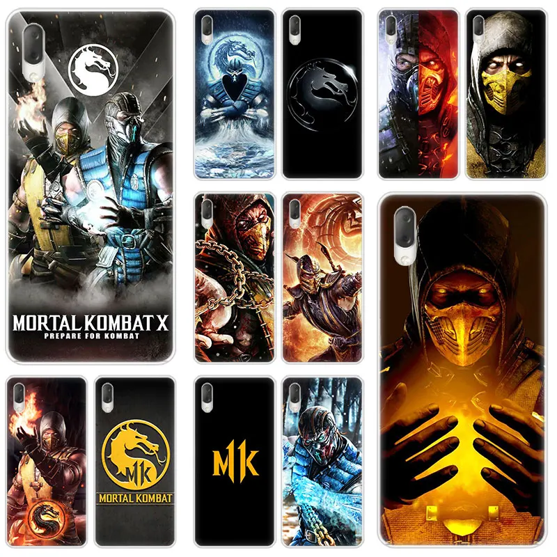 Модный жесткий чехол Mortal Kombat для Sony Xperia L1 L2 L3 X XA XA1 XA2 XA3 Ultra 10 Plus E5 XZ XZ1 XZ2 Compact XZ3 XZ5 2 20