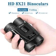 Optic 8x21 Small Folding Compact Binoculars Concert Theater Opera Mini Pocket Waterproof Binocular Telescope for Travel Hiking Optic 8x21 Small Folding Compact Binoculars Concert Theater Opera Mini Pocket Waterproof Binocular Telescope for Travel Hiking
