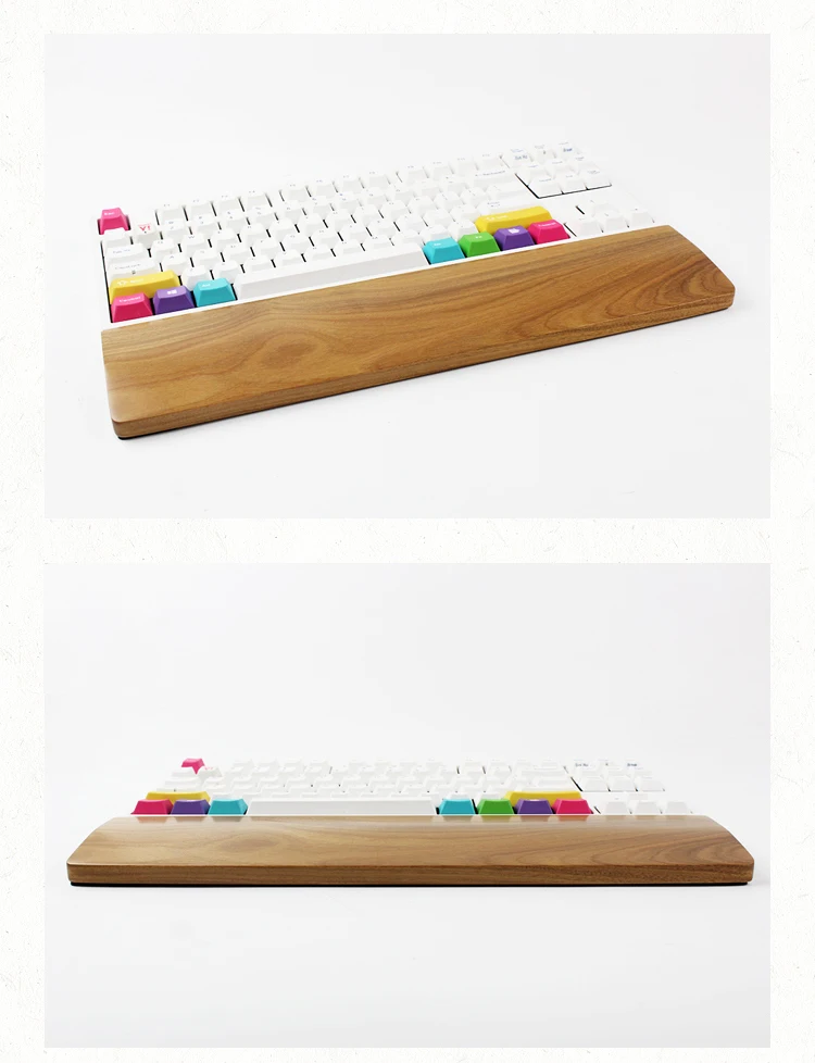 sólida para jogos ergonômicos teclado mecânico suporte