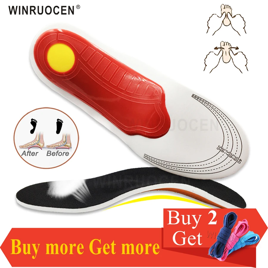 

Comfortable Orthotics Cubitus Varus flat foot Insole Orthopedic Insoles for Shoes insert Arch Support pad for plantar fasciitis