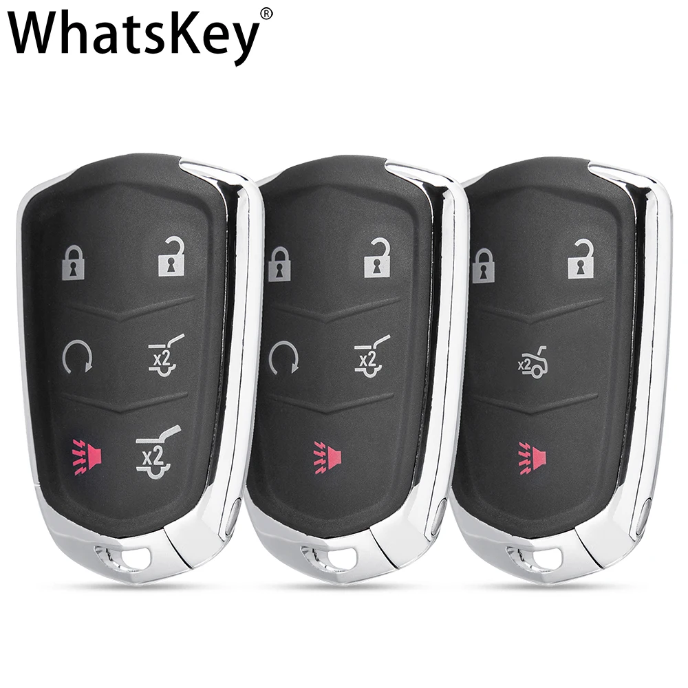 Car Key Shell Replacement Smart Remote Key Shell For Cadillac Escalade XTS CTS CT6 ATS ESV SRX Car Key Fob Case With Blade key case,car key shell,car remote key,car key,key shell