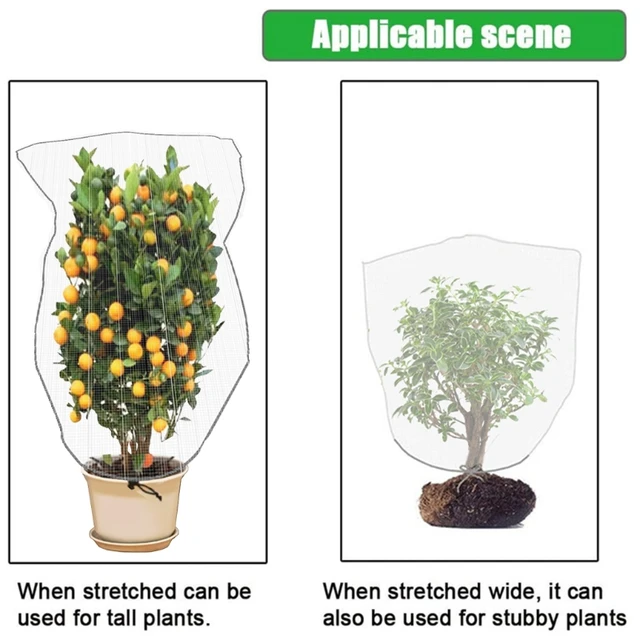 Kerti Hibák Gáthálónövekedésű Növény Burkolat Húzózsinórral Ellátott Madárgátháló Hálóháló Fa Burkolatok Növényi Gyümölcsök Virágzöld Zöldségfélék - Image 2