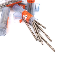 10x Микро Мини из высокопрочной стали круглый прямой Шпиндельный шнек сверла электрические сверла DIY инструмент для дерева из металла, pcb пластик 0,5-3,0 мм