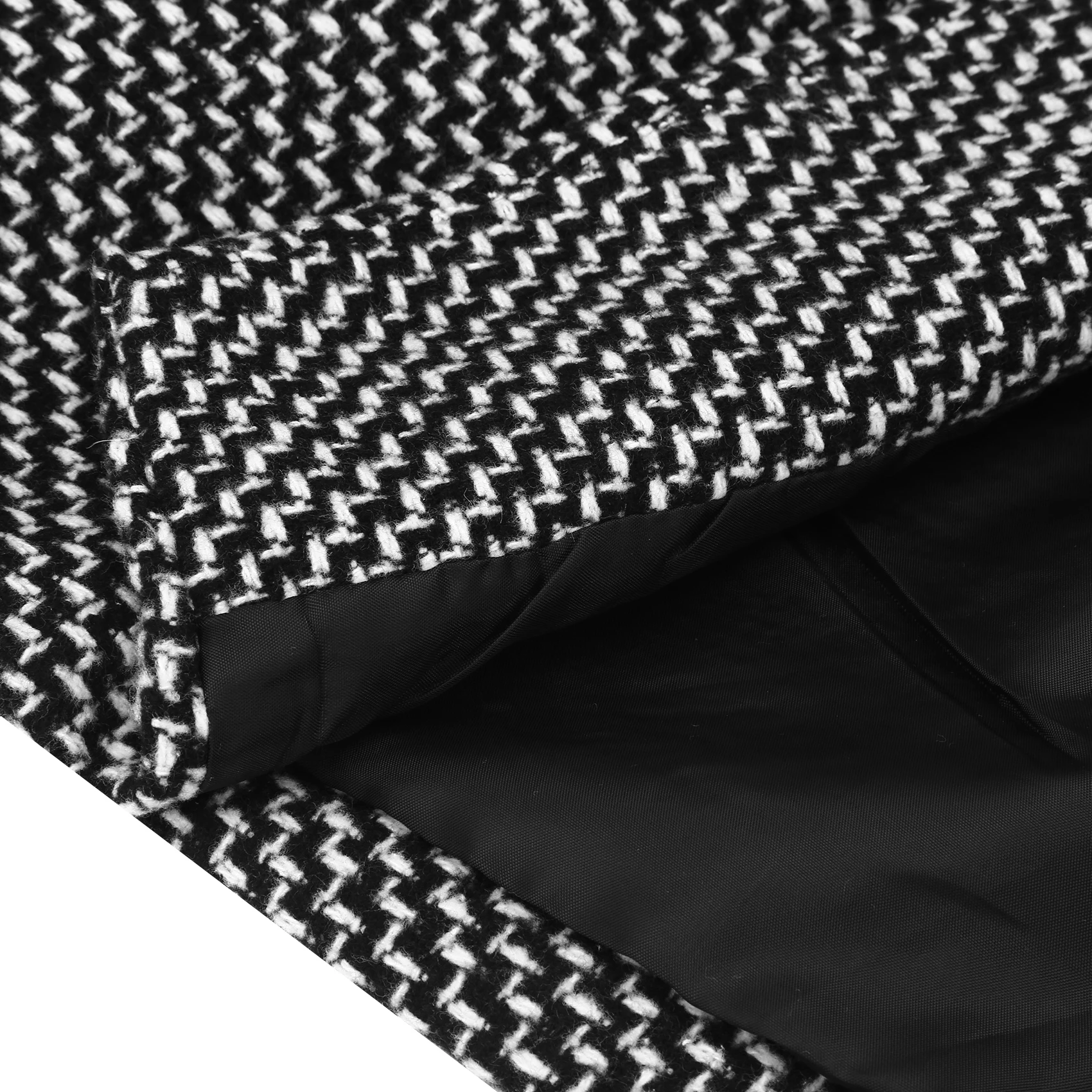 Винтажные осень зима теплое пальто женский из смеси хлопка куртка одной кнопки