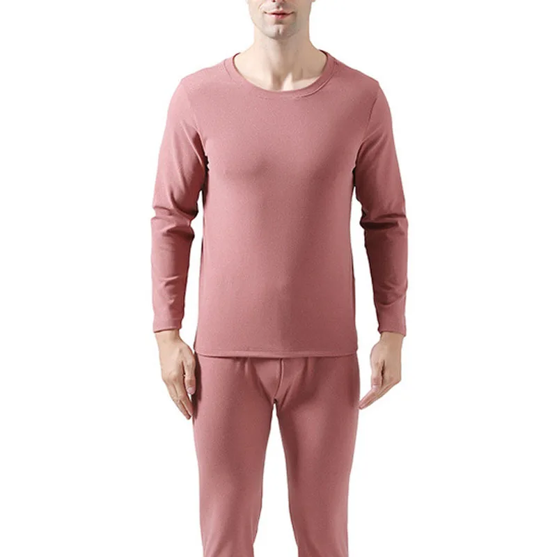 Autumn Winter Thermal Underwear 8XL Bust 156cm 5XL 6XL 7XL O-neck Plus Size Fleece Men Underwear long johns for men