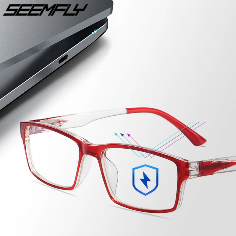 

Seemfly Men Women Reading Glasses Clear Lens Presbyopic Eyeglasses Anti Blue Ray Blue Light Blocking 0 +1.0 1.50 2.0 2.5 3.0 3.5