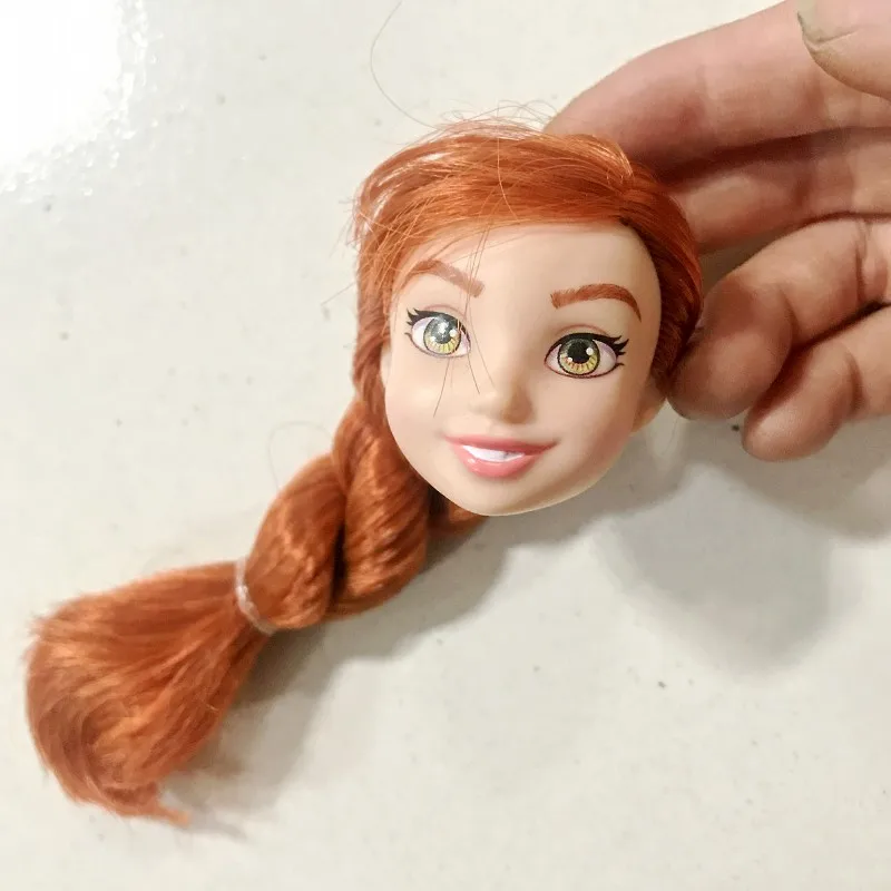 Специальное предложение принцесса длинные волосы бренд оригинальные головки для запутанных Рапунцель ручной работы материал кукла голова фитинги