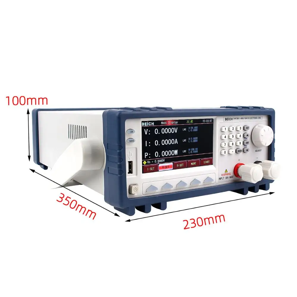 US $333.02 High Precision Programmable Dc Load Battery Tester CH9720C 300W 360V 30A CH9720B 150W DC Electronic Load