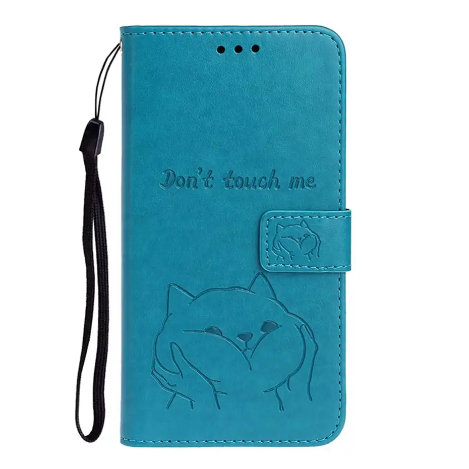 Blue 3D Косплей Shiba «Лисья Секретная служба»(Inu кожаный флип чехол для samsung S10 E S9 S8 J4 J6 плюс A70 A10 A20 S A40 A50 A20E M10 Примечание 10 Pro кошелек Чехол Funda - Цвет: Blue