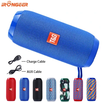 

TG New Bluetooth Bass Speaker Portable Outdoor Sport Loudspeaker Wireless Mini Column Music Player Support TF Card Hi-Fi Boxes
