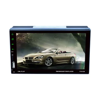 

Double 2 DIN Car 7 MP3 MP5 Player Stereo FM Radio Sat Nav Bluetooth USB AUX USB Bluetooth Audio Car Radio Multimidia MP5