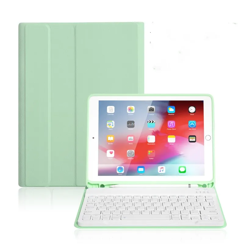 Чехол для клавиатуры для iPad 9,7 5th 6th Air 1/2 9,7 Pro 9,7, чехол, чехол, испанская Русская клавиатура для iPad Air 9,7, мягкий чехол