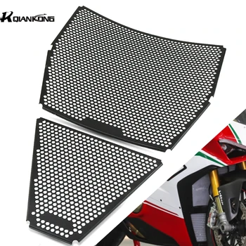 

For Ducati Panigale V4 R/S Corse Speciale 2018 2018 20 Radiator Guard Set Motorcycle Radiator Grill Black Guard Cover Protector