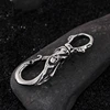 Kalen New Punk Key Chains 316 Stainless Steel Skull Key Chains Fashion Rock Accessories Jewelry Gifts For Men Boyfriend ► Photo 3/6