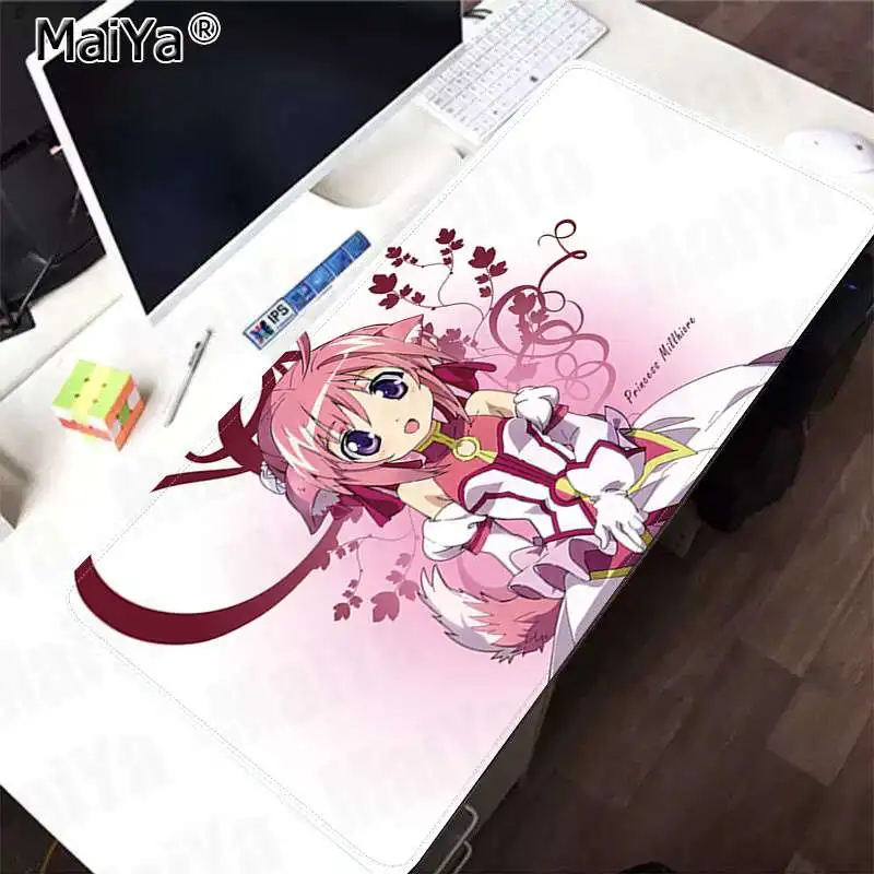 Maiya на заказ кожа собака дни девушка аниме прочный резиновый коврик для мыши коврик большой коврик для мыши клавиатуры коврик