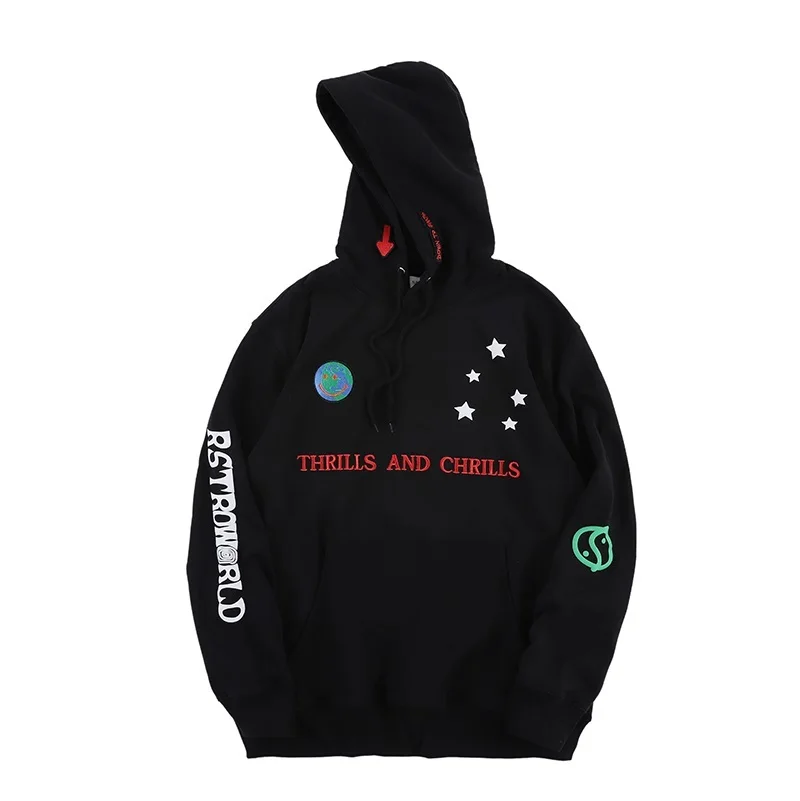 

Winter Clothes Travis Scott ASTROWORLD Hoodies Men Women Streetwear Sweatshirts Men Travis Scott Astroworld White Hoodies