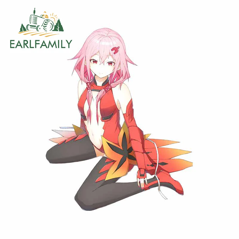 EARLFAMILY 13 см x 10,4 см для YUZURIHA INORI виновная Корона Автомобильная наклейка Водонепроницаемая аниме наклейка ноутбук мотоцикл Багажник автомобильный Стайлинг
