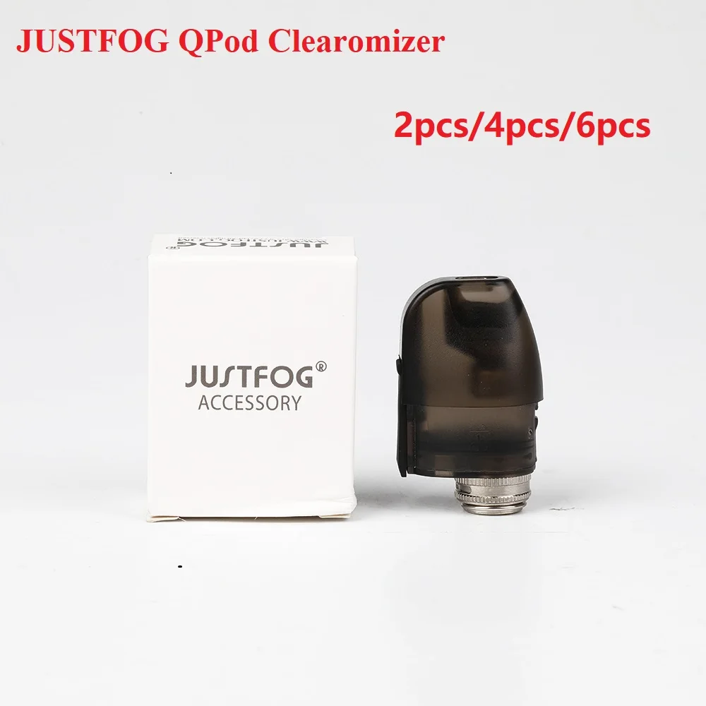 Original JUSTFOG QPod Clearomizer 1.9ml Capacity for JUSTFOG QPod Kit