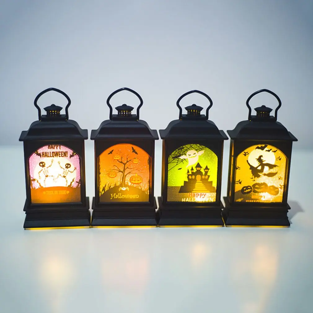 Creative Halloween Decorations Painted Wind Lamp Pendant Halloween Bar Home Atmosphere Decoration Props