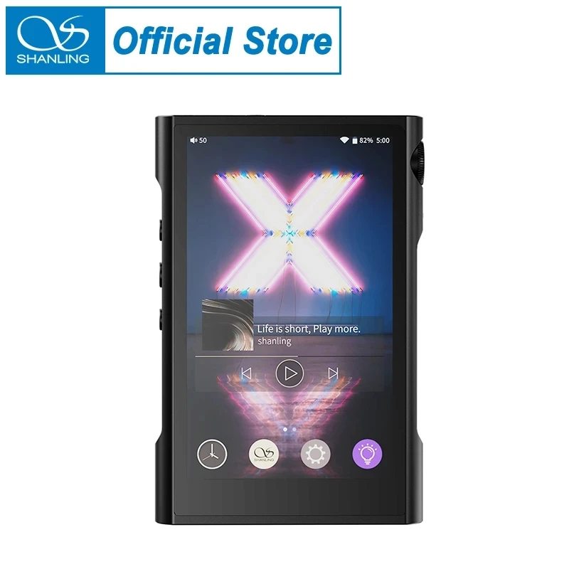 

Портативный музыкальный плеер SHANLING M3X Android MQA Bluetooth MP3 Dual ES9219C DAC AMP DSD256 PCM 384 кГц 3,5 мм/4,4 мм Wi-Fi