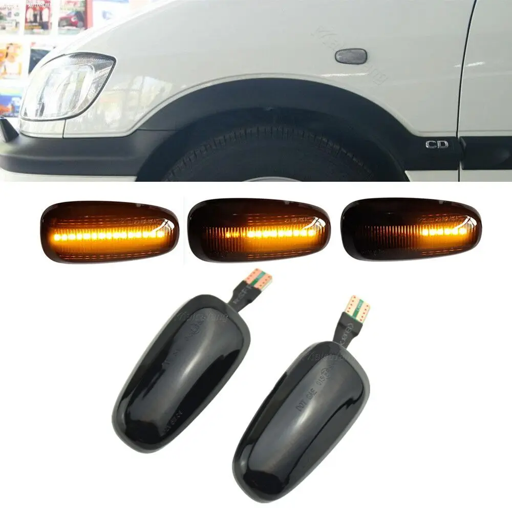2 шт. светодиодный светильник с динамическим поворотом для Opel Zafira A 1998 2005 Astra G 2009