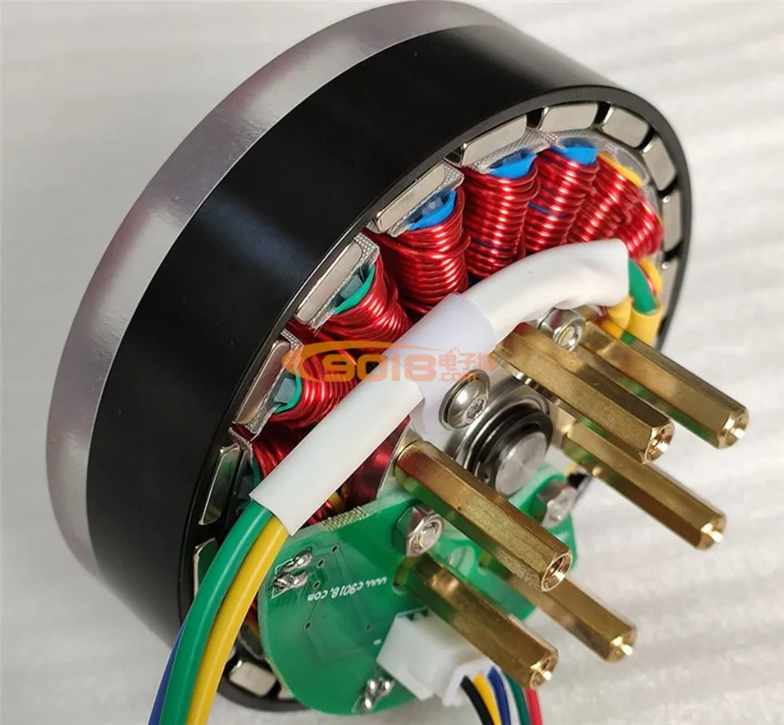 18N20P DC24V 100 вт диск с постоянным магнитом трехфазный бесщеточный двигатель постоянного тока/двигатель diy ощущается с Холлом